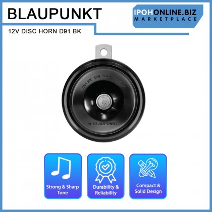 Blaupunkt 12V D91 BK 91mm Disc Horn - Germany